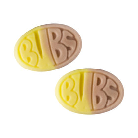 The Penny Candy Store BUBS banana caramel foam oval front view shows inviting fruity toffee notes.