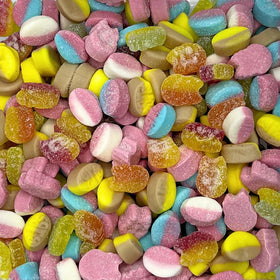 The Penny Candy Store MINI BUBS 1lb bag front view for sharing at gatherings.
