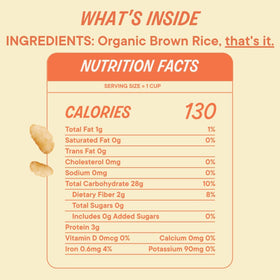 The Real Cereal Company packaging made from post-consumer recycled materials.