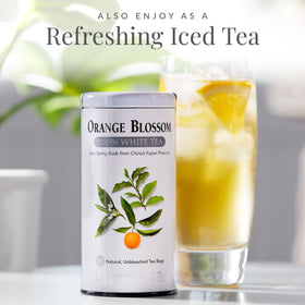 100% white tea from Fujian offers authentic flavor from the mountains.