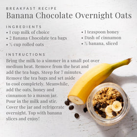 Banana pieces highlight fruity notes in The Republic of Tea blend