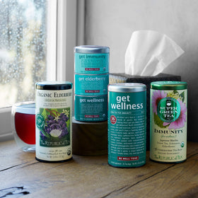 Be Well Red Rooibos serving setup invites relaxing tea breaks.