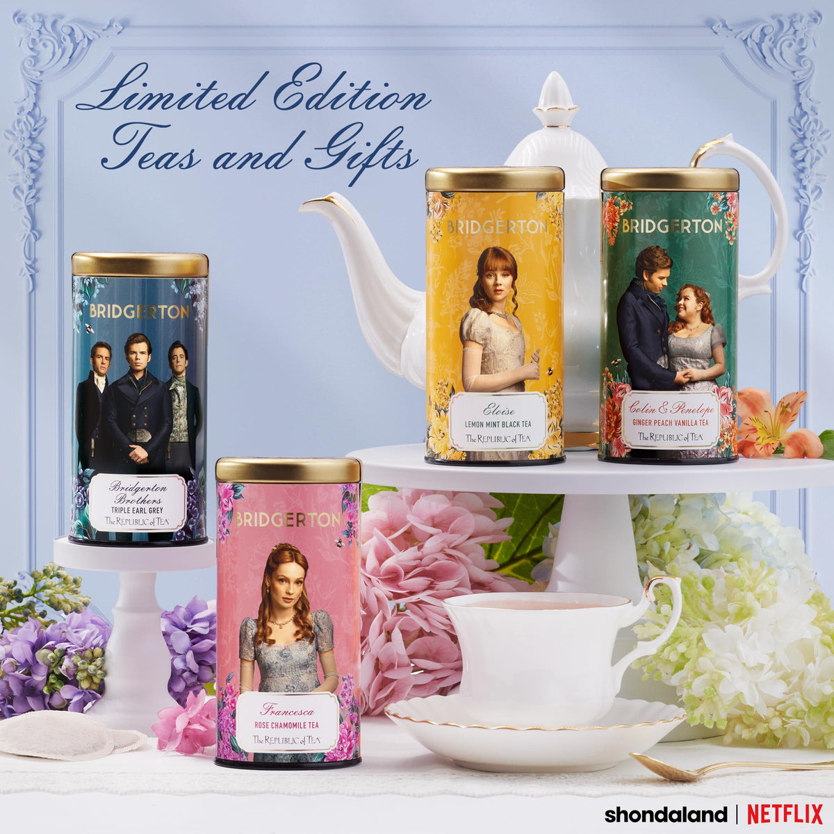 The Republic of Tea ingredients bergamot orange and lemon deliver bright, inviting notes.