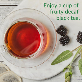 The Republic of Tea blackberry sage aroma enhances cozy tea rituals.