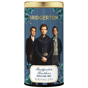 The Republic of Tea Bridgerton Brothers Triple Earl Grey tea bag suitable for elegant afternoon tea.