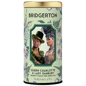 Bridgerton Regency Punch pouch packaging for elegant party serving by The Republic of Tea