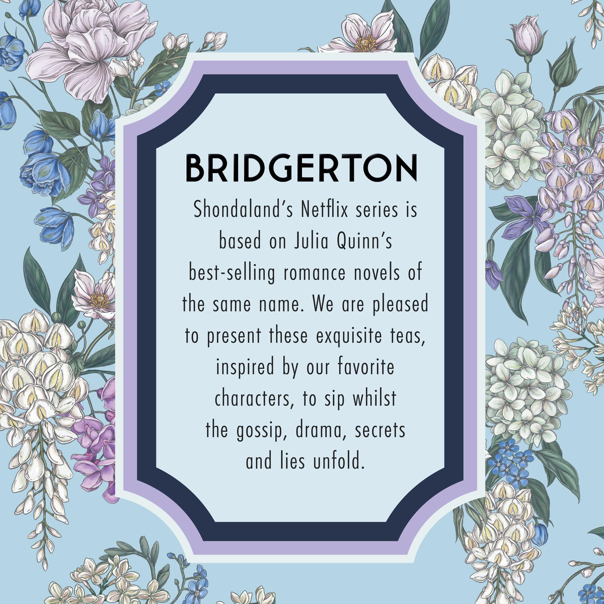 The Republic of Tea Bridgerton Sophie Rose Geranium tea closeup emphasizes petals.