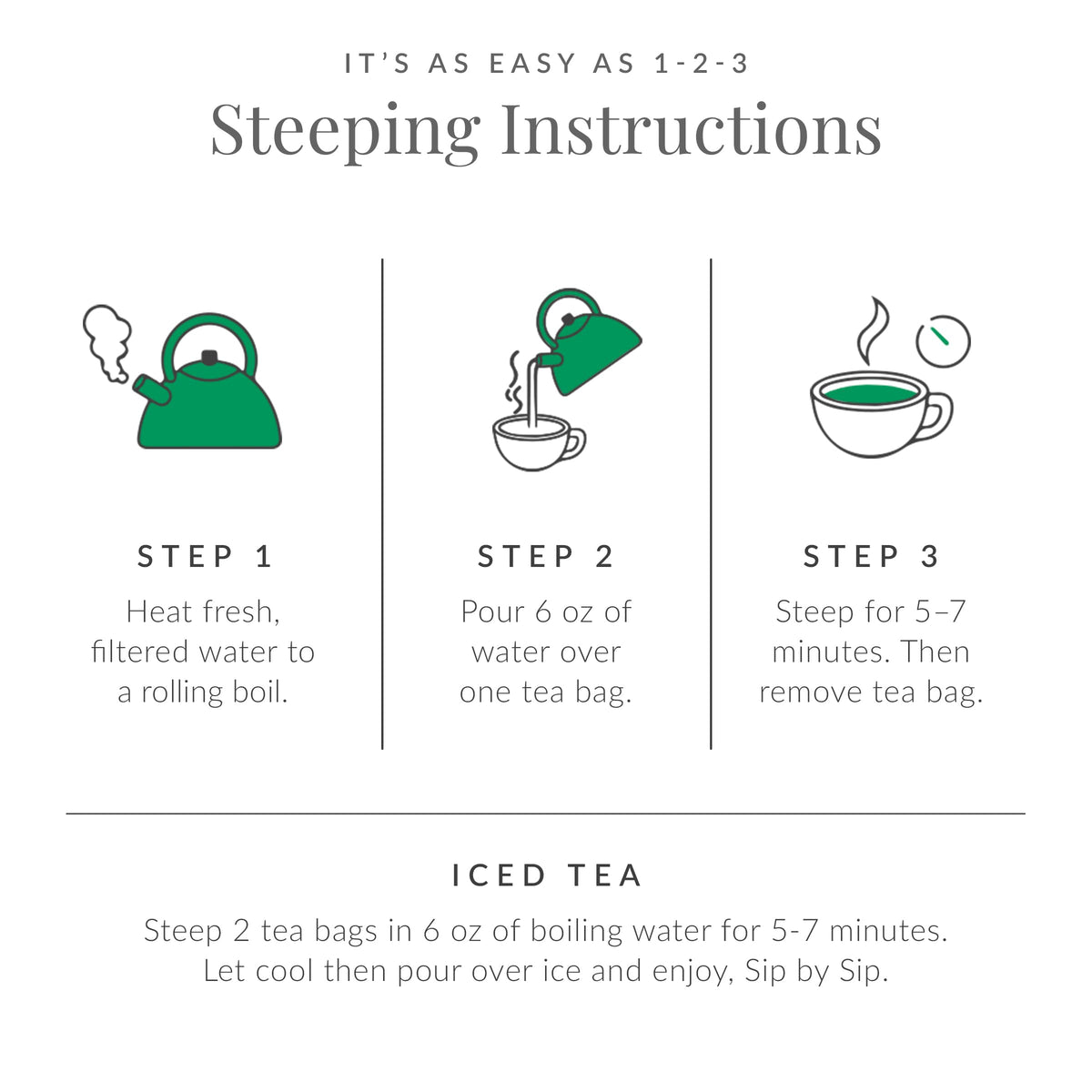 The Republic of Tea caffeine-free blend ideal for evening rituals and sensitive diets