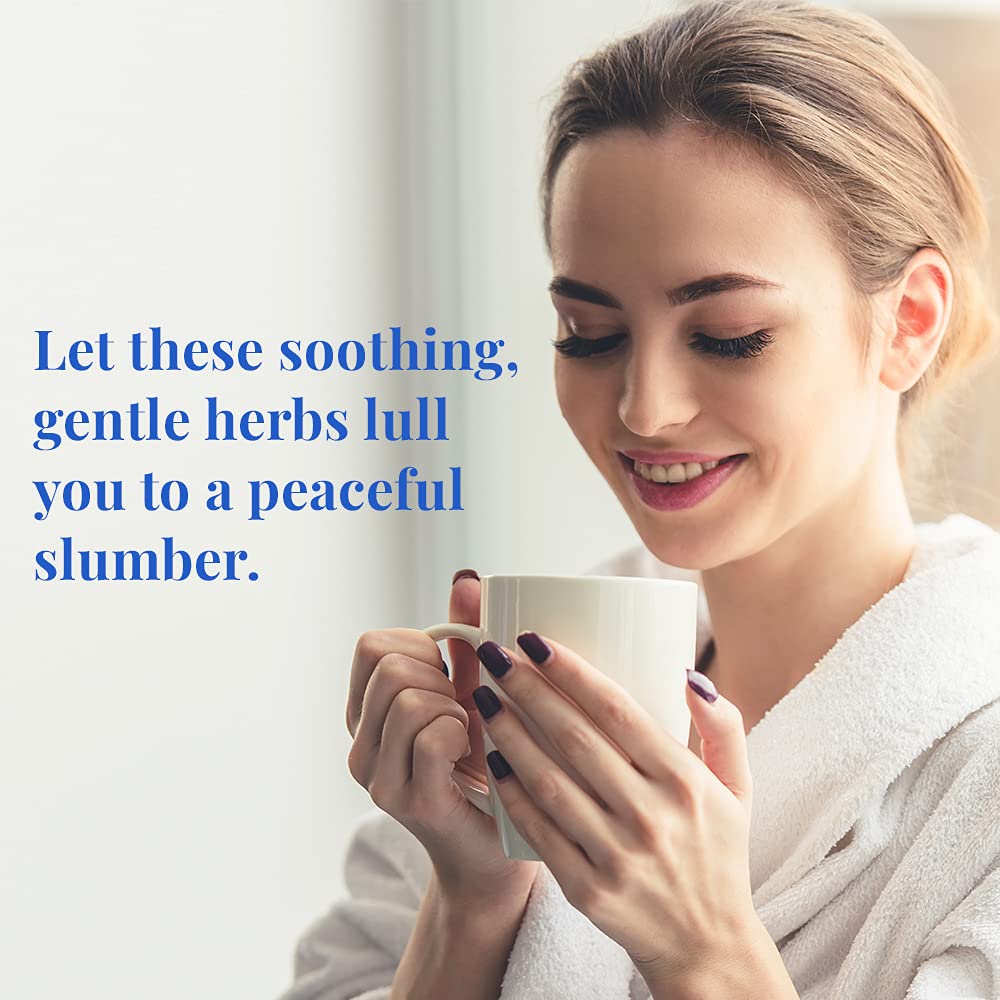 The Republic of Tea Get Some Zzz’s No. 5 brewed cup ready to unwind