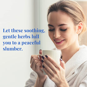The Republic of Tea Get Some Zzz’s No. 5 brewed cup ready to unwind