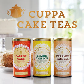 The Republic of Tea Gingerbread Cuppa Cake spice notes highlighted by gingerbread aroma.