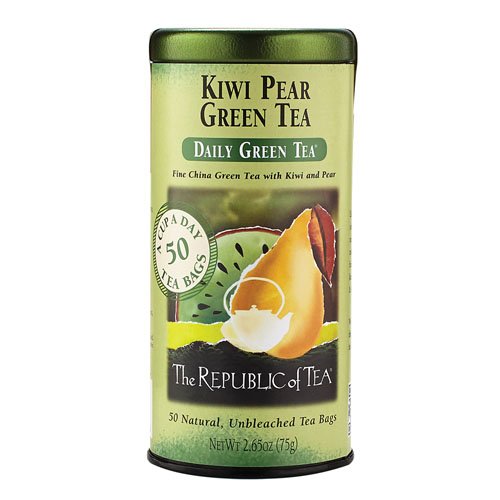 The Republic of Tea Kiwi Pear tea cup, perfect for a refreshing hot or iced serve.