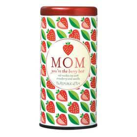 The Republic of Tea Mom You're The Berry Best Tea packaging showcases gift-worthy presentation.