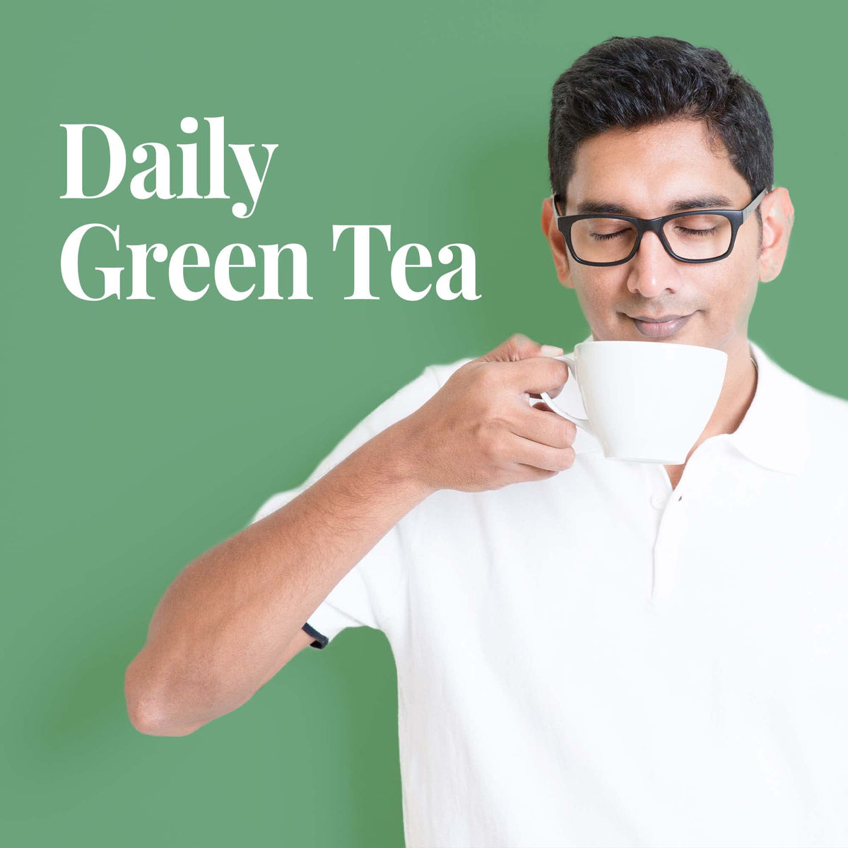The Republic of Tea Peoples Green Tea bags in premium packaging, smooth flavor