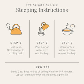 Cup with steam featuring The Republic of Tea Pumpkin Pie Chai, perfect for relaxing evenings.