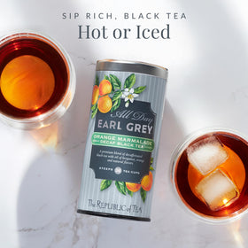 Steep 3-5 minutes for a smooth, balanced cup