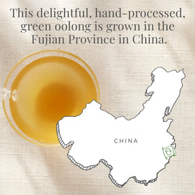 Steeping Milk Oolong releases a fragrant, balanced infusion ready to savor.