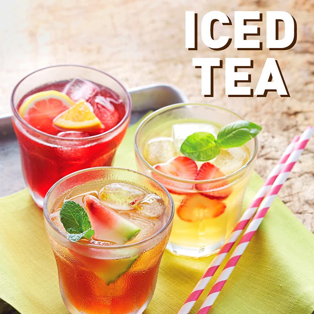 The Republic of Tea Strawberry Basil tea bags ready for a flavorful infusion.