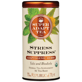 The Republic of Tea SuperAdapt tea bags in a convenient pack for daily use.