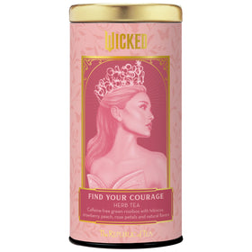 The Republic of Tea Wicked Find Your Courage tea bags ready to steep for a soothing ritual.