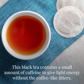 The Republic of Tea Wild Blueberry Tea packaging on display as gourmet choice