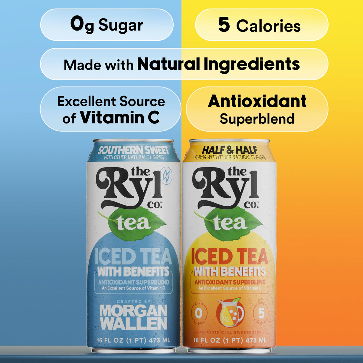 The Ryl Co Front Porch ingredient panel highlights clean, non-GMO components.