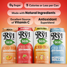 The Ryl Co Sweet Tea can delivers nostalgic flavor with zero sugar.