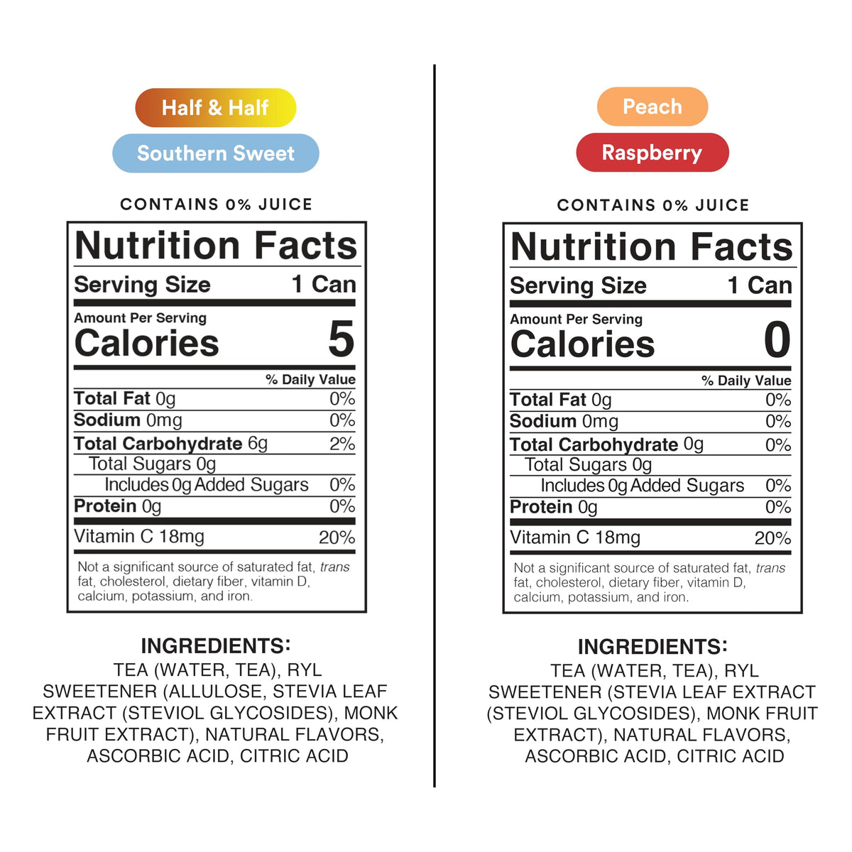 The Ryl Co Half-and-Half can offers keto-friendly, low-calorie refreshment.