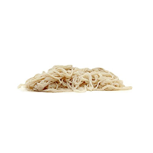 The Sausage Maker natural sheep casings shown for easy twisting into links.
