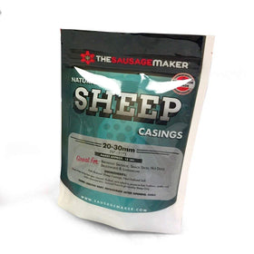 The Sausage Maker sheep casings stored in fridge preserve freshness for longer.