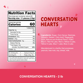 The Snackery Conversation Hearts party collection ideal for bowls, favors, and celebrations