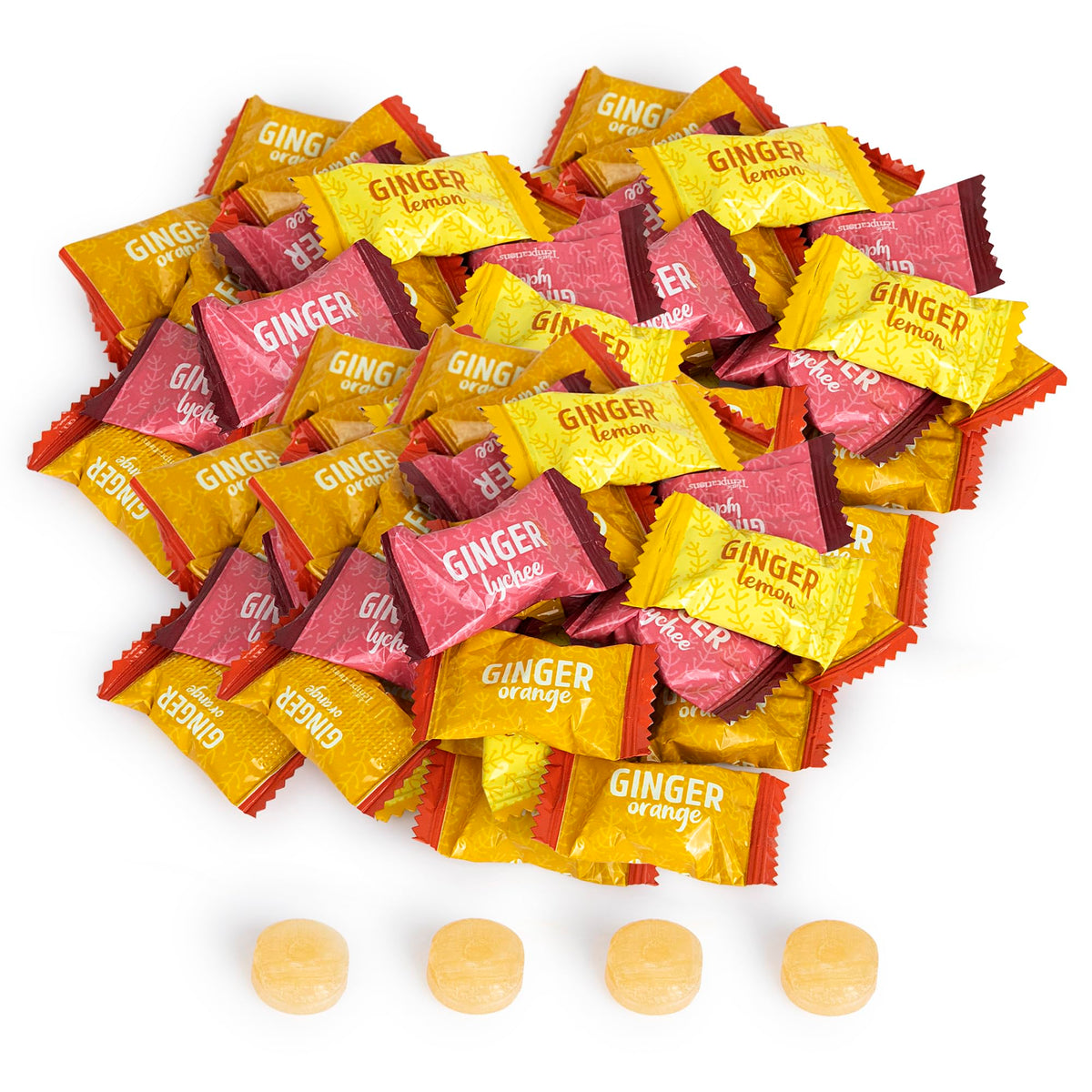 The Snackery ginger candy with real ginger extract may help with nausea and upset stomachs