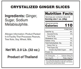The Snackery kosher-certified ginger slices emphasize natural ingredients and shareable snacking.