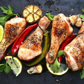 The Spice Lab all-natural peppercorns offer aromatic brightness for rubs and marinades