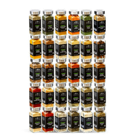 The Spice Lab complete spice set: 30 jars, ideal starter kit for diverse recipes.