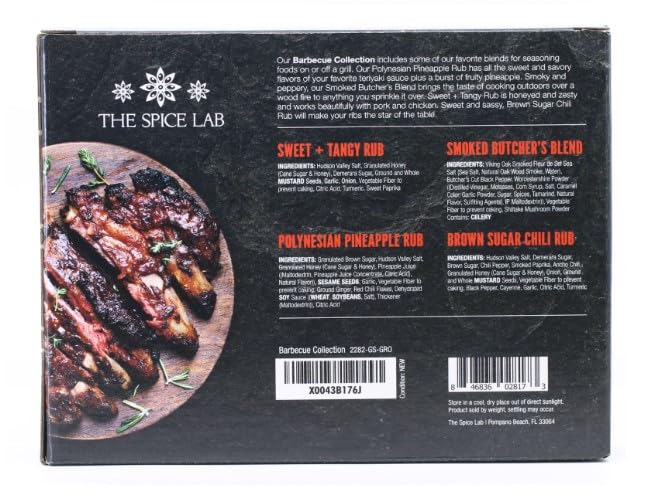 Grilled dish with The Spice Lab rub showing vibrant color and savory aroma.