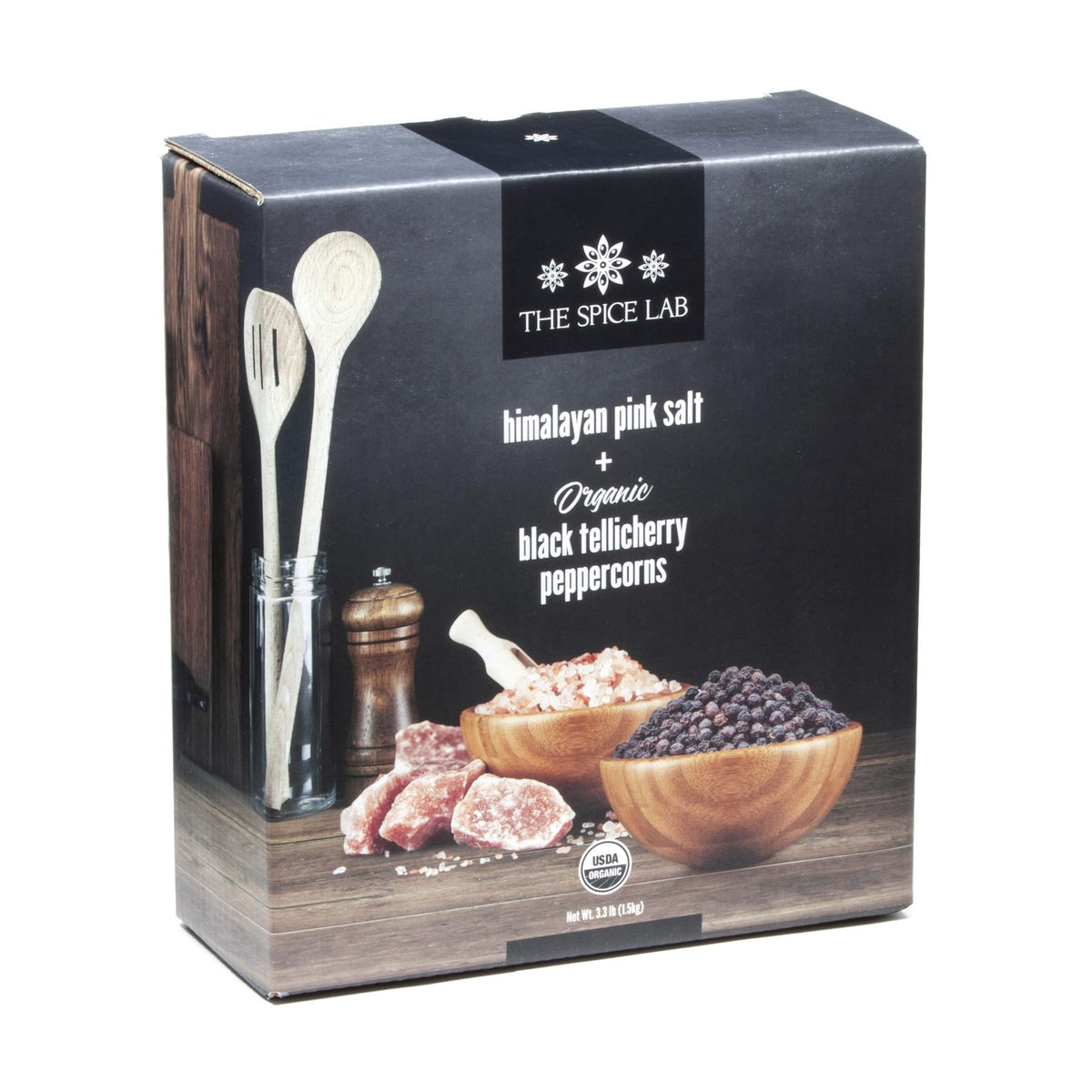Pink Himalayan salt in use on grilled meat for enhanced flavor.
