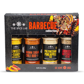 The Spice Lab Polynesian Pineapple bottle ready to boost grilled chicken with tropical sweetness.