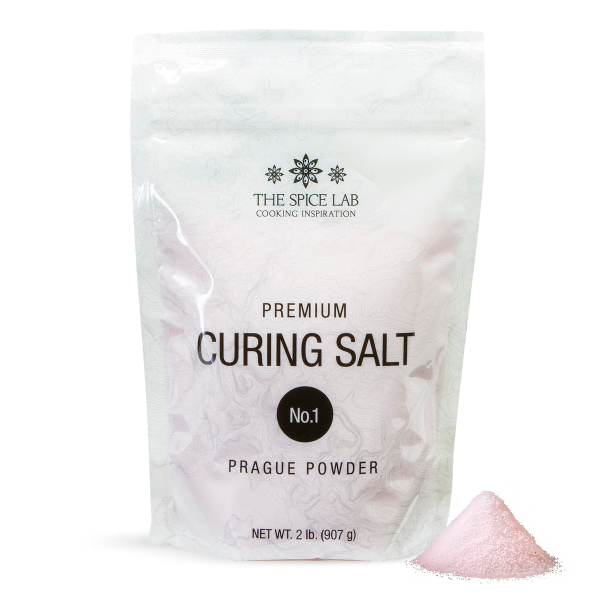 The Spice Lab Prague Powder 1 packaging showing pink curing salt for meat curing