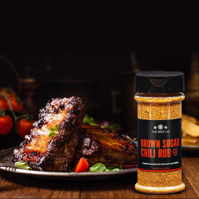 Closeup of The Spice Lab seasoning grains highlighting texture and natural ingredients.