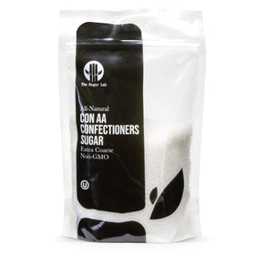 The Sugar Lab Con AA extra coarse sugar crystals for baking add crunch and sparkle.