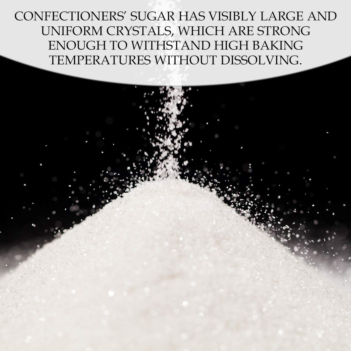 The Sugar Lab kitchen scene with sugar crystals, great for decorating cakes.