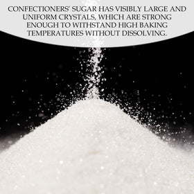 The Sugar Lab kitchen scene with sugar crystals, great for decorating cakes.