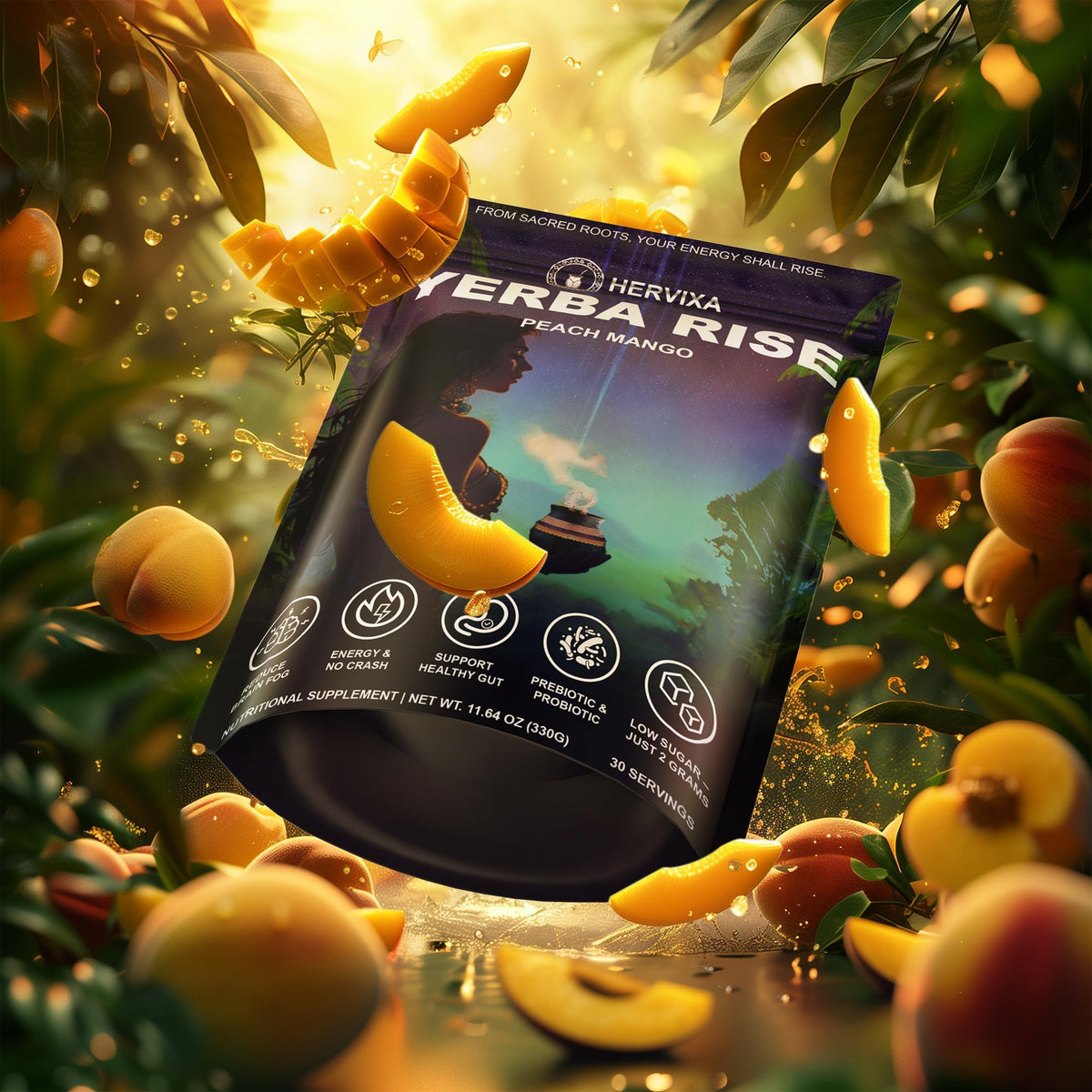 Morning energy ritual with THEANECHO powder