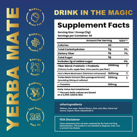 THEANECHO Yerba Mate Peach Mango Tea cup ready for a refreshing study session