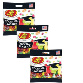 TheCandyCo Jelly Belly Cocktail Classics 3-pack front view, ideal for gifting and gatherings.
