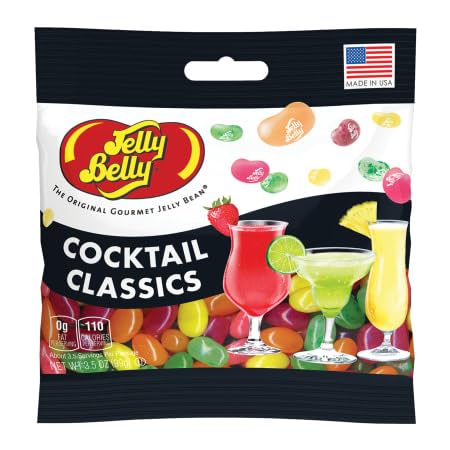 TheCandyCo Jelly Belly Cocktail Classics 3-pack serving bowl, perfect for Easter and party trays.