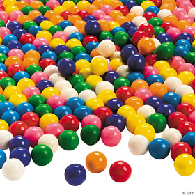 Mini bubble gum balls with chewy texture perfect for kids and sharing.