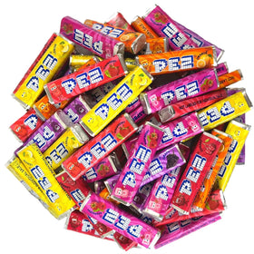 TheCandyCo PEZ refill rolls 1lb bag for easy dispenser refills and fruity flavors.