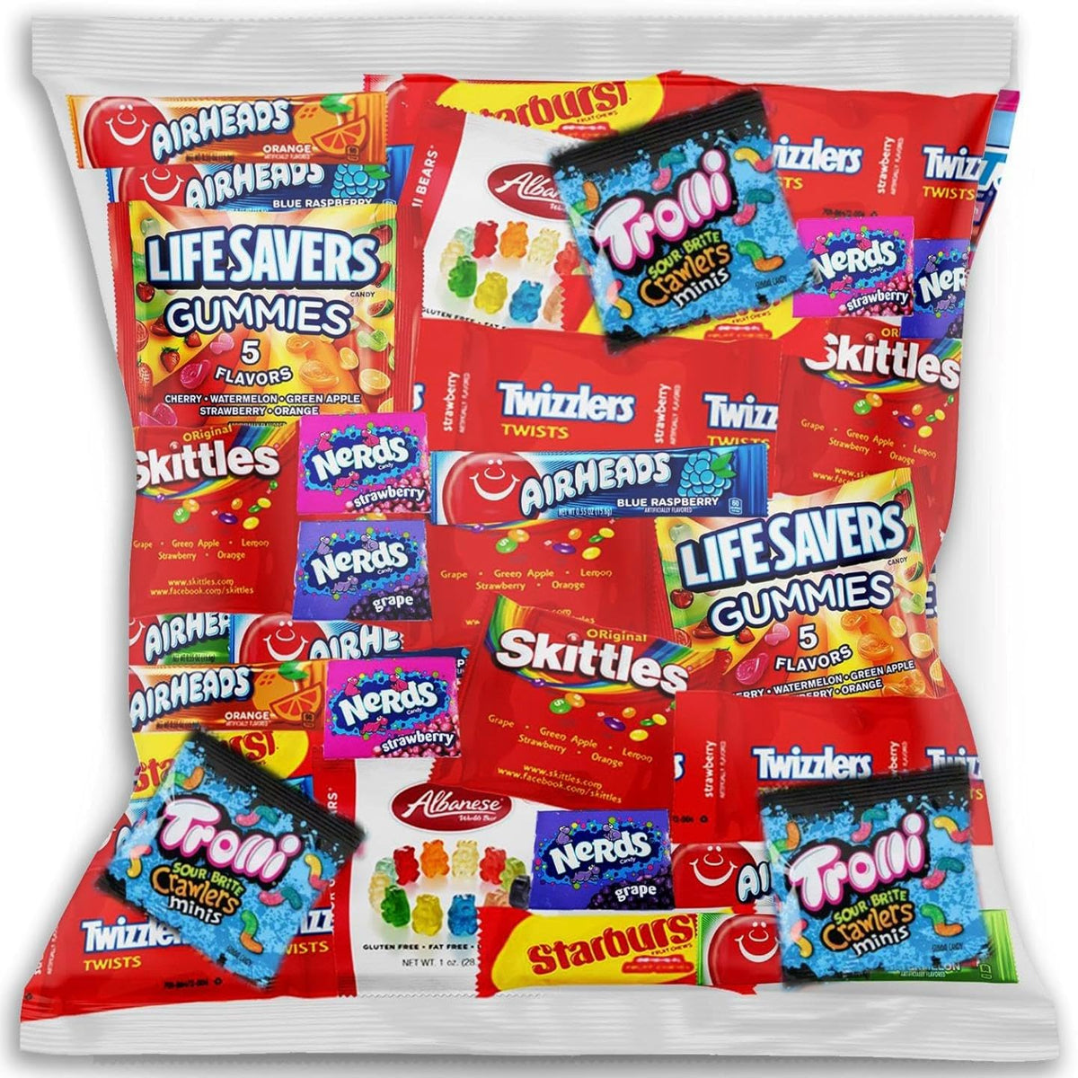 The LakeHouse mixed candy assortment 2lb pack with colorful wrappers for sharing